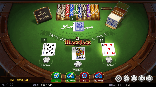 Blackjack Lucky Sevens - скриншот 4